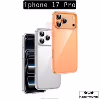 قاب محافظ کی فون Keephone Hybrid Clear Cover | iphone 17 Pro