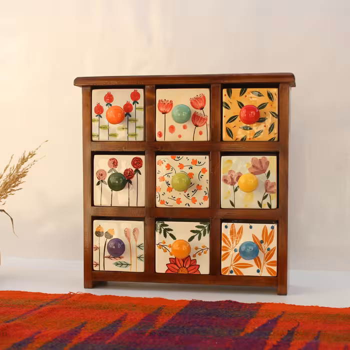 جای ادویه مدل کشویی کد lily09-1