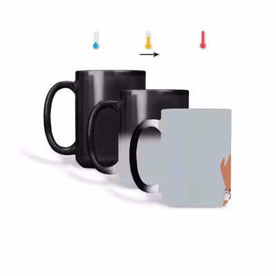 ماگ حرارتی طرح دخترونه کافی