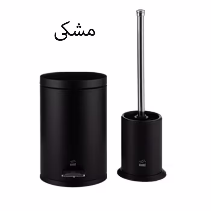 ست سطل زباله و فرچه بهاز کالا مدل 2-kotah 