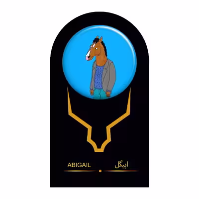 پیکسل ابیگل طرح انیمیشن سریال بوجک horseman کد 001
