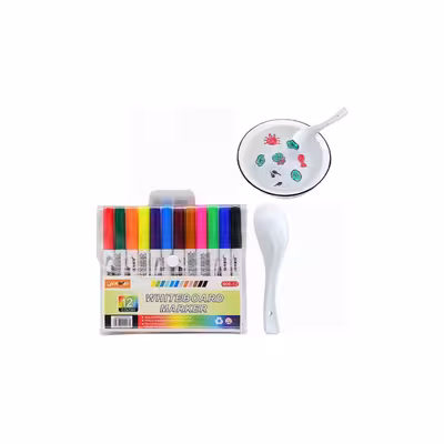 ماژیک وایت برد جیاوی مدل جادویی کد 01 بسته 12 عددی