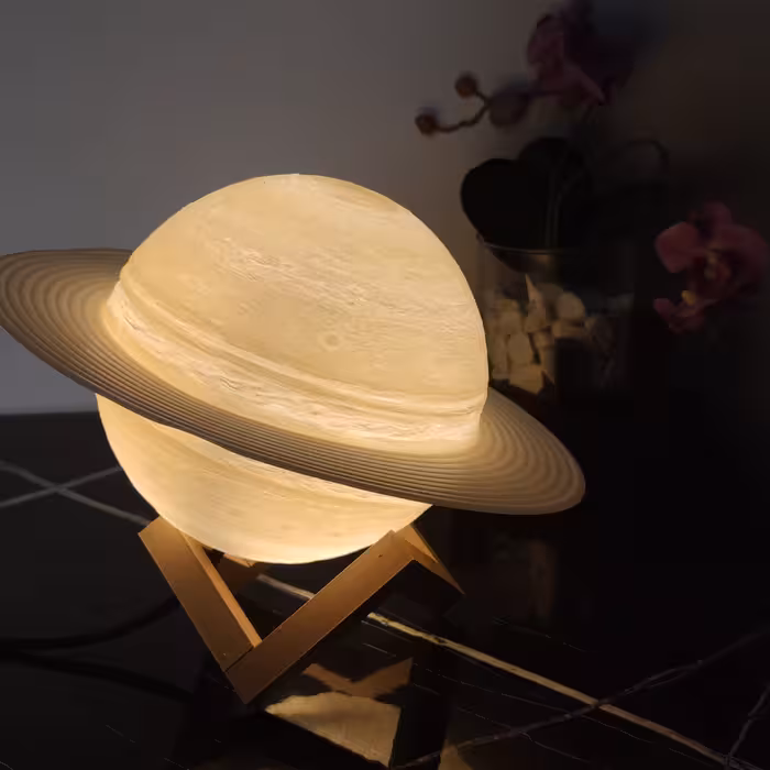 آباژور رومیزی مدل سیاره زحل small