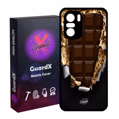 کاور گارد ایکس طرح Chocolate مدل Glass10061 مناسب برای گوشی موبایل شیائومی Poco F3/MI 11X/MI 11X Pro/Redmi K40/K40 Pro