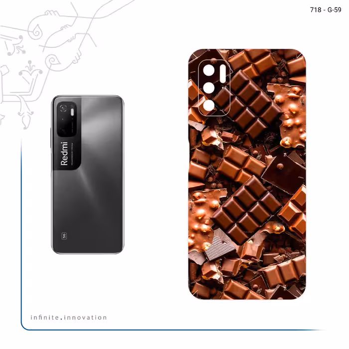 برچسب پوششی ماهوت مدل Chocolate مناسب برای گوشی موبایل شیائومی Redmi Note 11SE