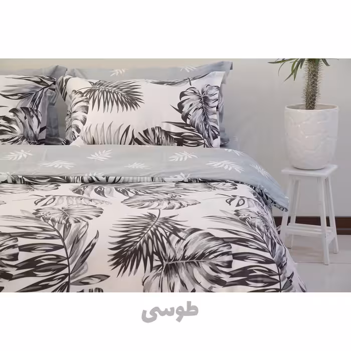 سرویس ملحفه بومرنگ مدل Hawaii-A2P یکنفره 4 تکه