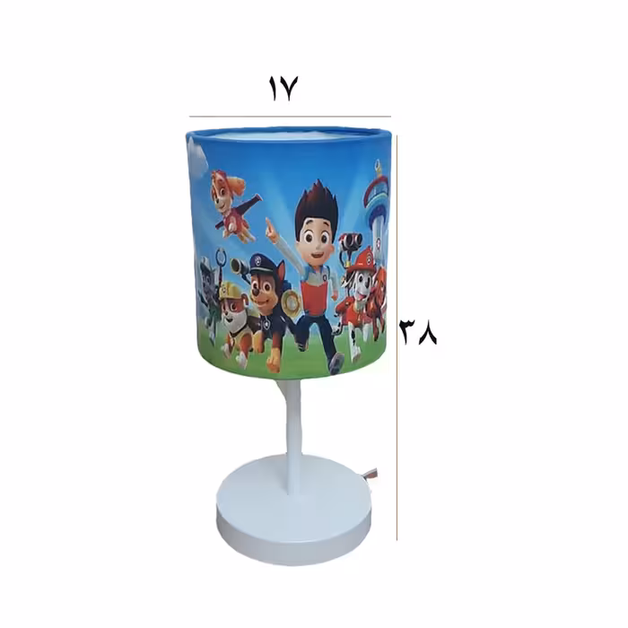 لوستر و آباژور کودک مدل سگ های نگهبان کد LA-119