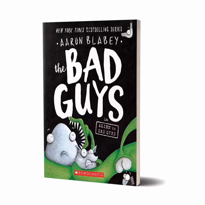 کتاب bad guys 6 اثر Aaron Blabey انتشارات معیار علم