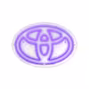 چراغ دیواری نئون دیزاین طرح Toyota-Logo-GL_PR