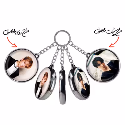 جاکلیدی خندالو مدل طرح شیائوجون و هه چان گروه NCT مدل دوطرفه کد 1223312241