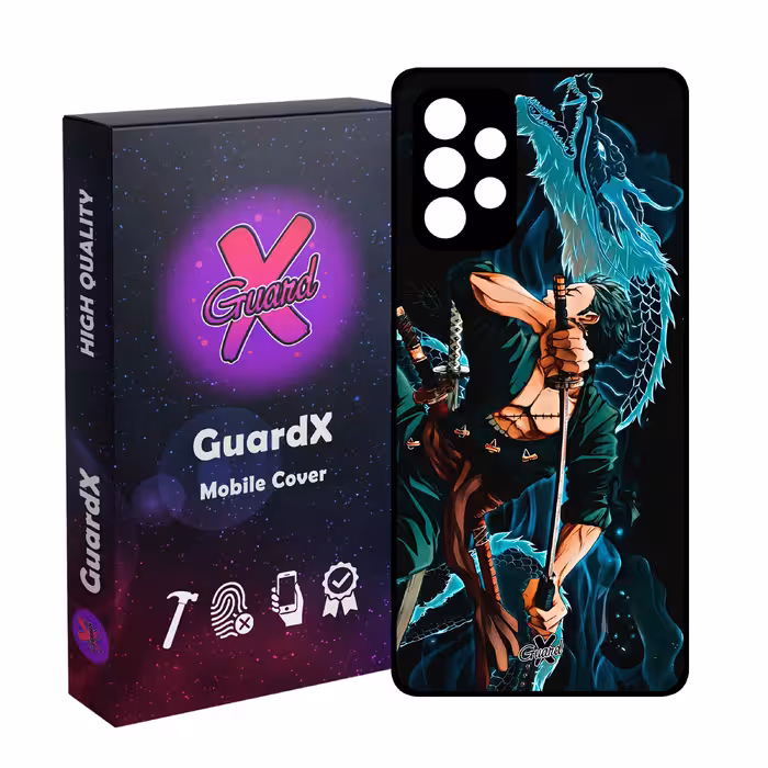 کاور گارد ایکس طرح Roronoa Zoro Anime مدل Glass10553 مناسب برای گوشی موبایل سامسونگ Galaxy A23 4G