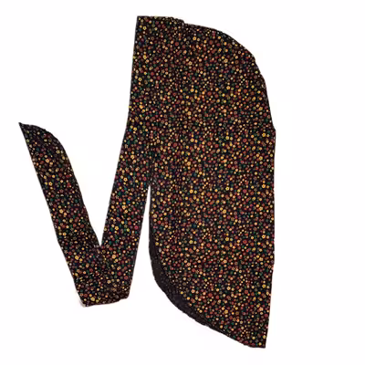 دستمال سر و گردن مدل دورگ گلریز کد A1