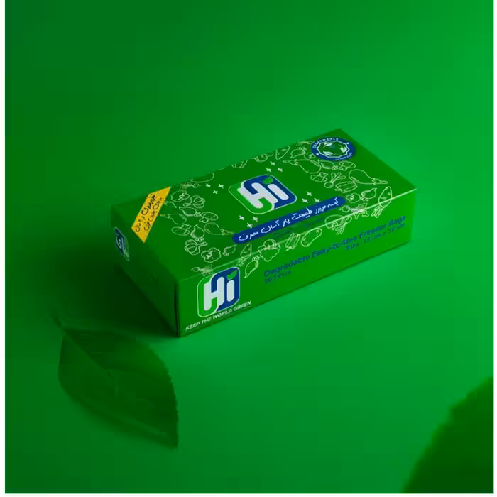 کیسه فریزر های مدل تجزیه پذیر چهار بسته 200 عددی