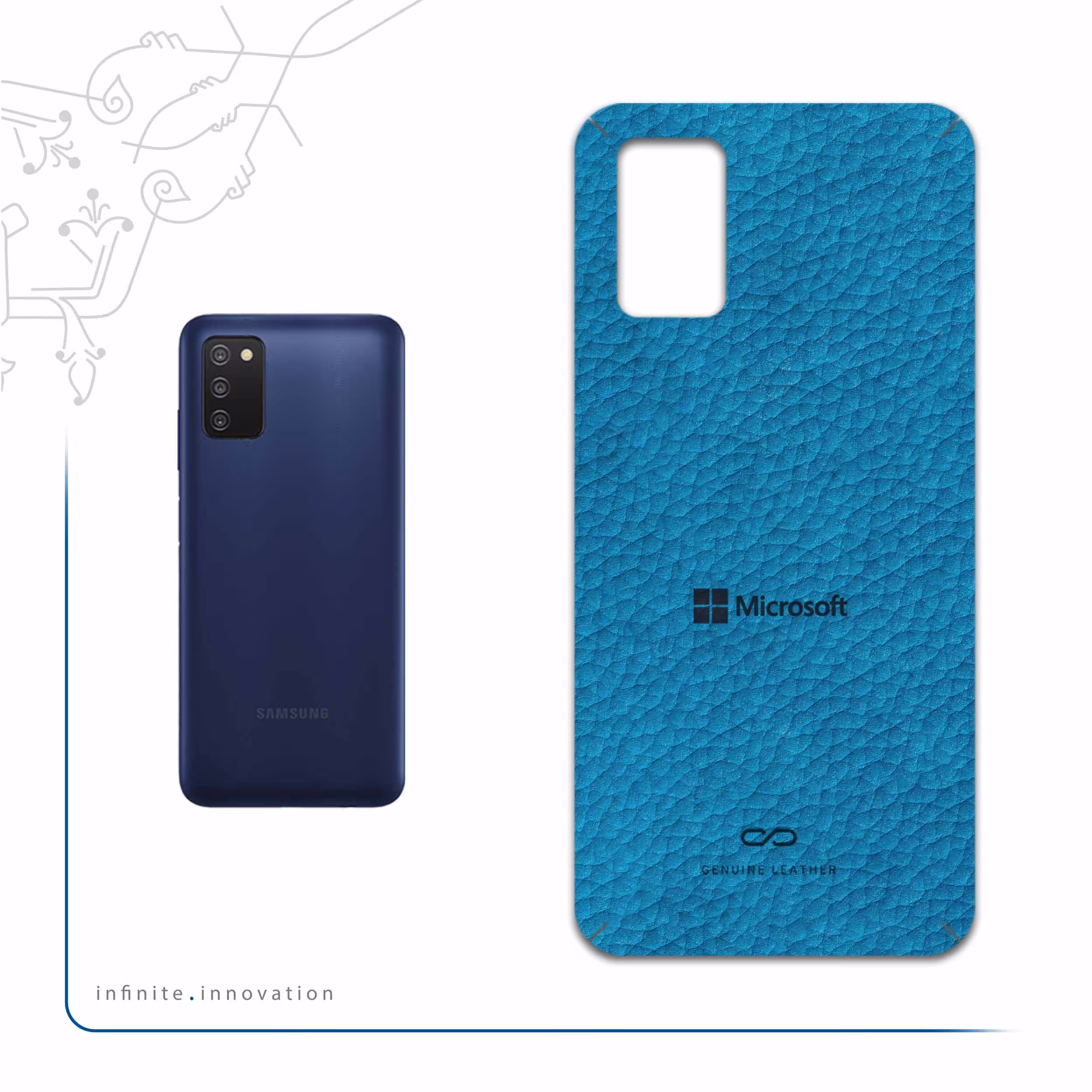 برچسب پوششی ماهوت مدل BL-MCRSFT مناسب برای گوشی موبایل سامسونگ Galaxy A03S