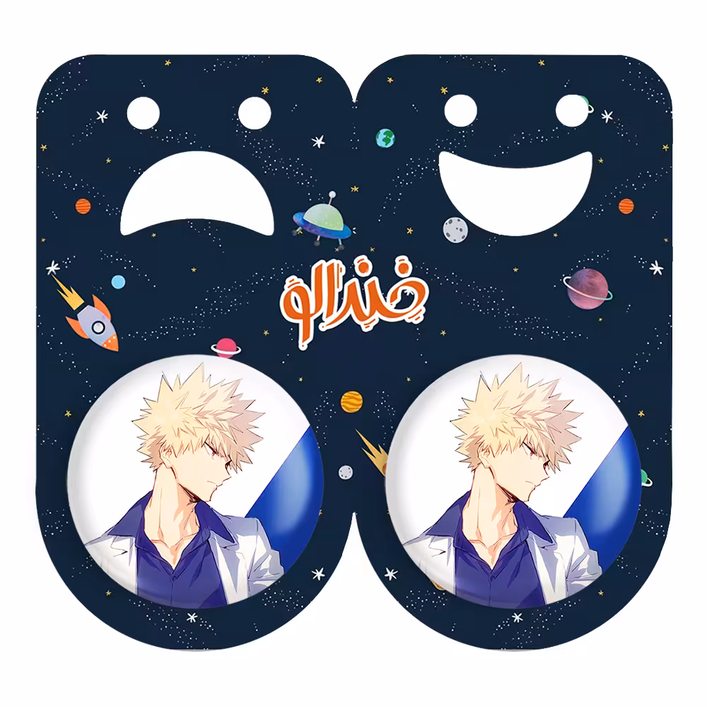 پیکسل خندالو مدل کاتسوکی باکوگو آکادمی قهرمان من کد 10078 به همراه مگنت