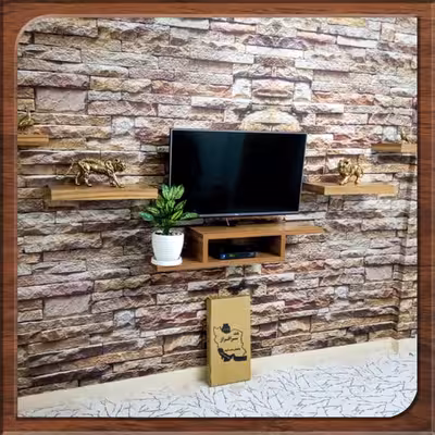 پابه دیواری تلویزیون شلفیران براکت کد z1 مناسب برای 17 تا 43 اینچ