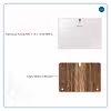 برچسب پوششی ماهوت مدل Light Walnut Wood مناسب برای تبلت سامسونگ Galaxy Tab S 10.5 2014 T805