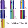 	 کاور کروکودیل مدل Rainbow مناسب برای گوشی موبایل شیائومی Poco M4 Pro 5g