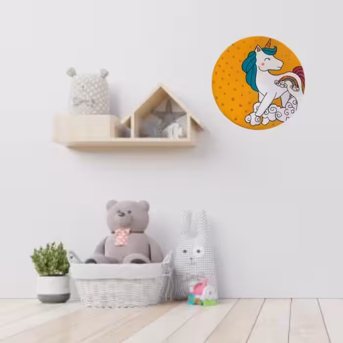 بشقاب دیوارکوب سفالی مدل ASSH1