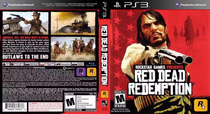 بازی پلی استیشن 3 (PS3 ) نسخه رایتی نسخه هک شده بازی Red Dead Redemption