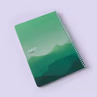 دفتر مدرسه خط دار کوه سبز سم (s.a.m)