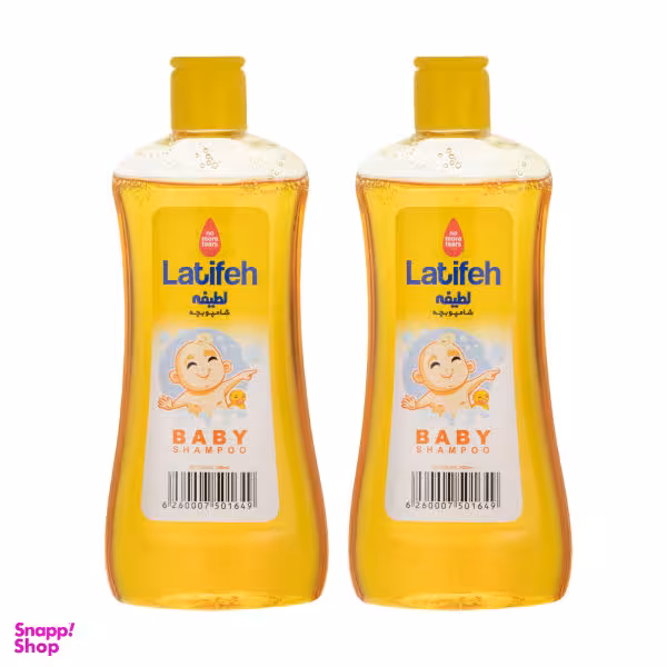 شامپو مو بچه لطیفه (Latifeh) کد 01 حجم 300 میلی لیتر مجموعه 2 عددی