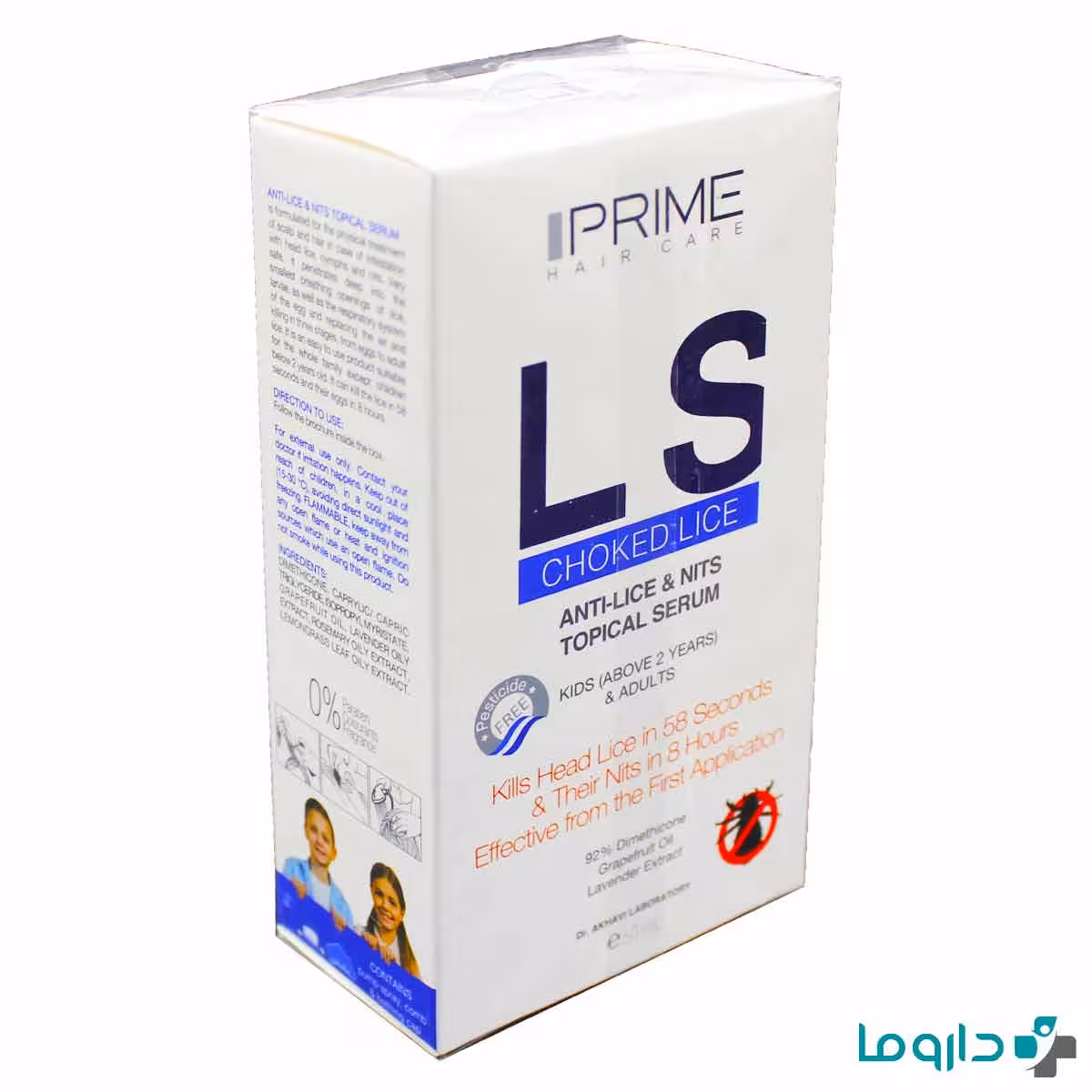 سرم مو برطرف کننده حشرات پریم LS