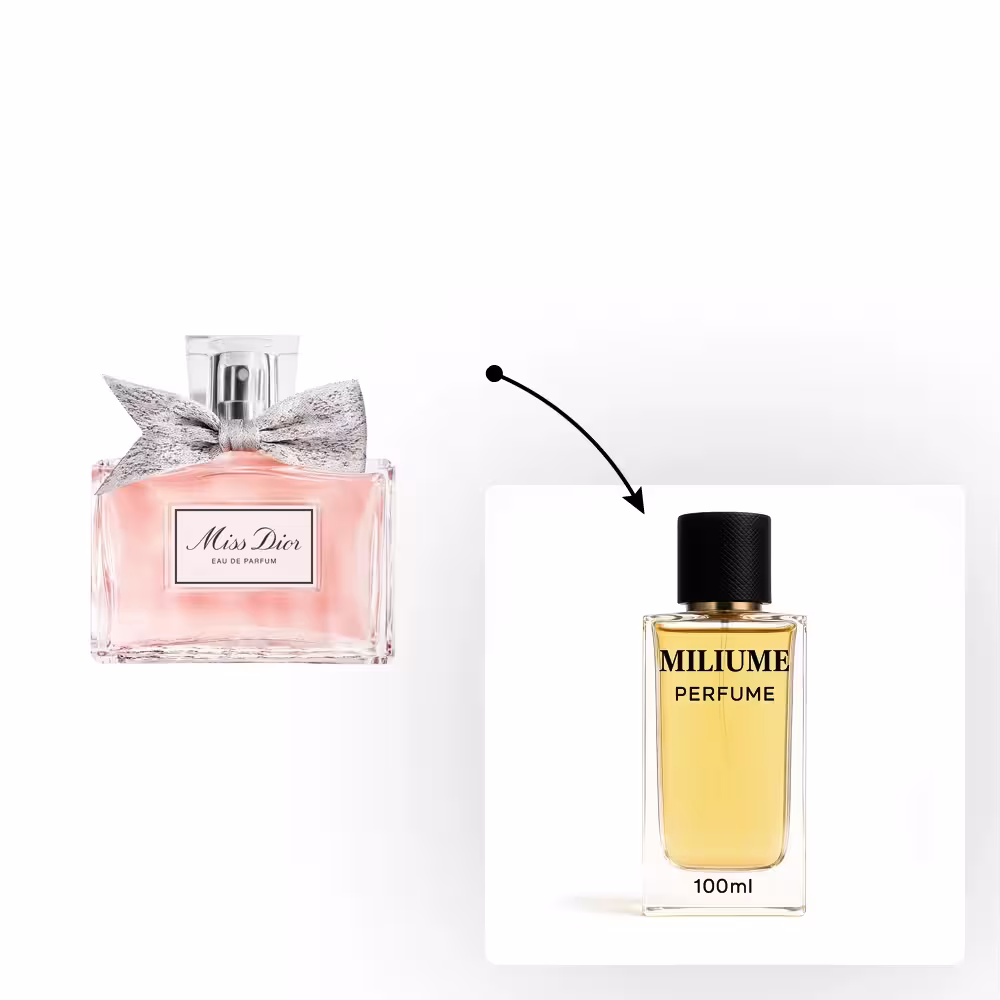 اسانس عطر Dior Miss Dior برند RenneTouch - کد 1532 - میس دیور 100ML - میلیوم پرفیوم