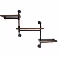 طبقه دیواری پایپ دکو مدل WS-3021 | کالا مکس