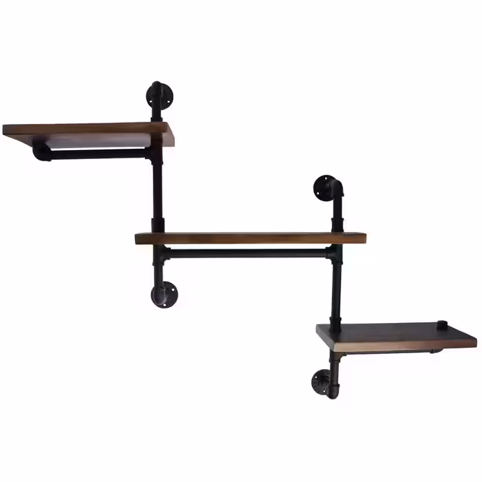 طبقه دیواری پایپ دکو مدل WS-3021 | کالا مکس