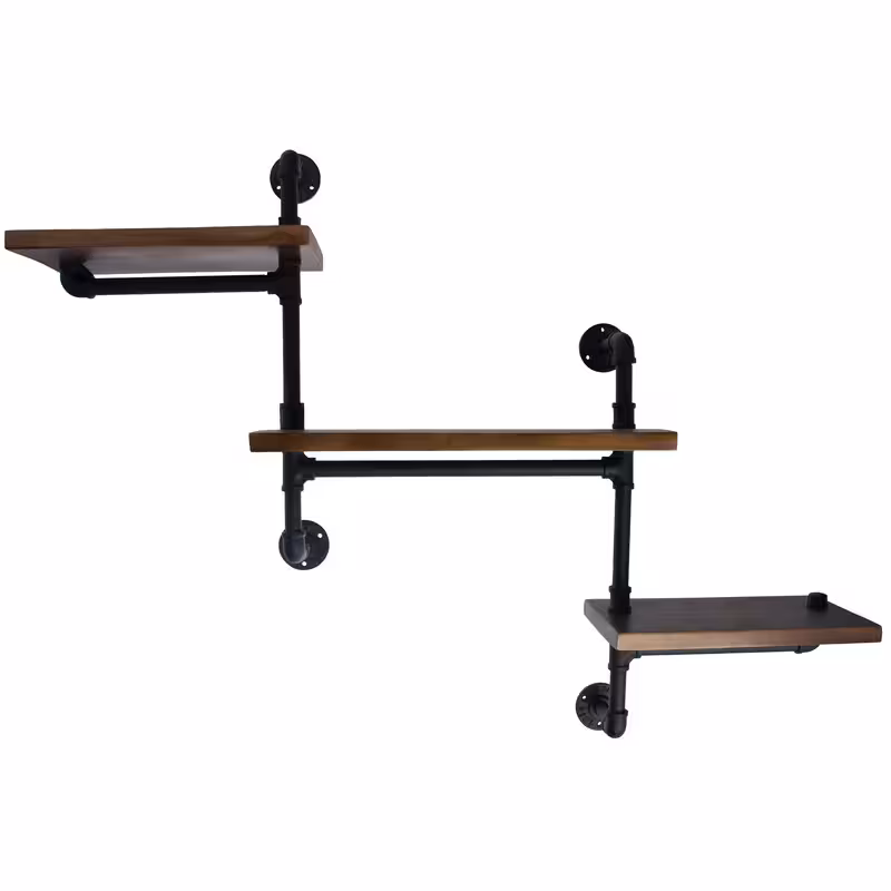 طبقه دیواری پایپ دکو مدل WS-3021 | کالا مکس