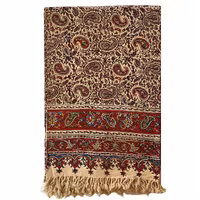 رومیزی قلمکار 8 نفره طرح گل و بته 