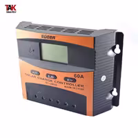 شارژ کنترلر 60 آمپر 12/24 ولت PWM برند سوئر مدل ST-C1260