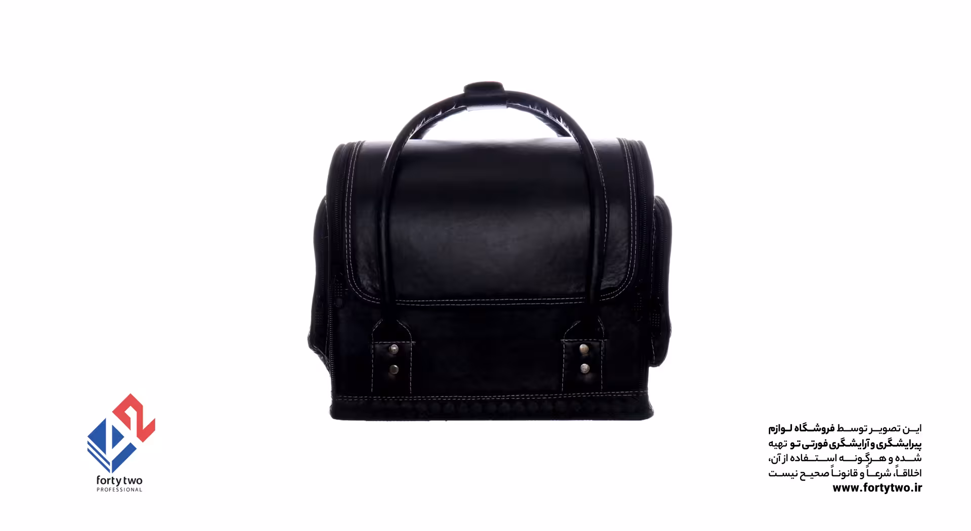 کیف جعبه ابزار آرایشگر مشکی