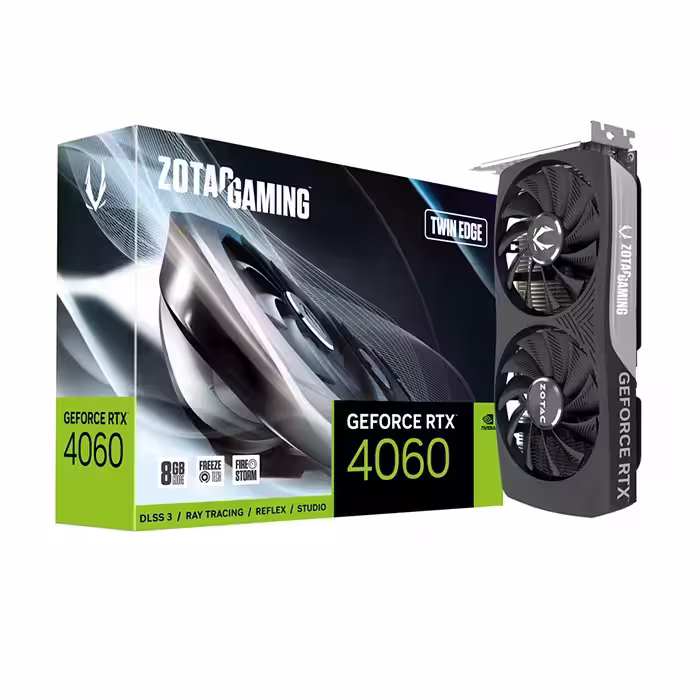 کارت گرافیک زوتک GeForce RTX 4060 8GB Twin Edge