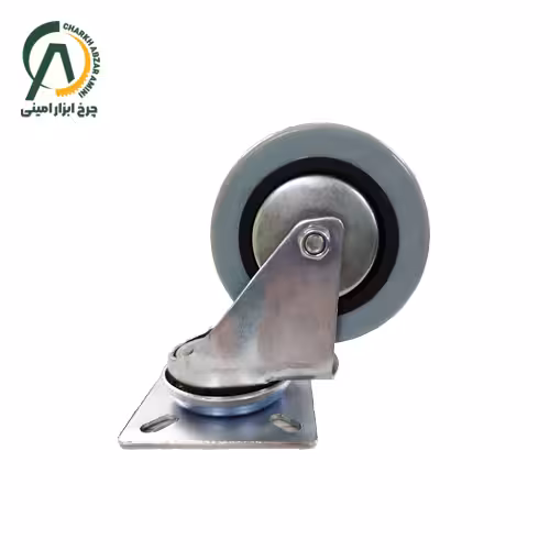 چرخ فروشگاهی H گردان قطر 125 میلی متر