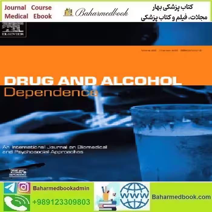Drug and Alcohol Dependence Volume 254 to 255 2024 T