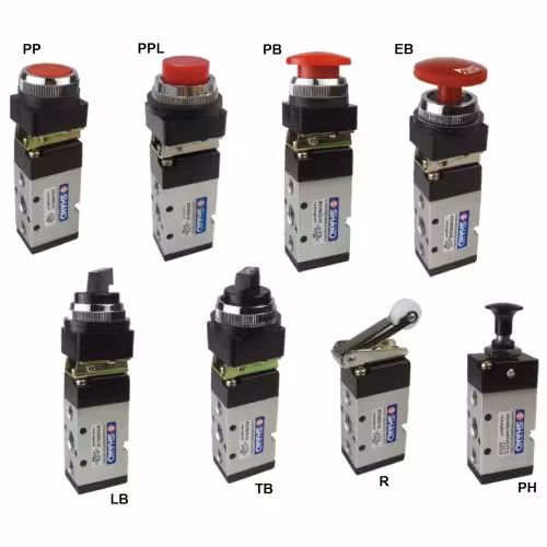 دریچه کنترل هوا با دست 5/2 برند SHAKO