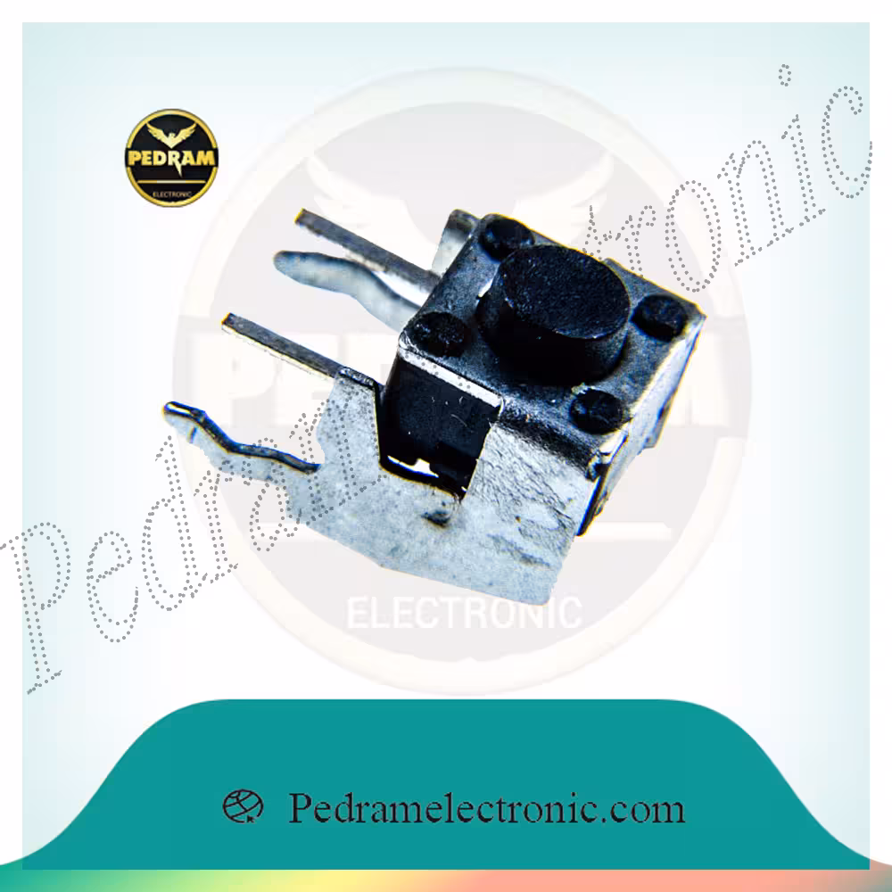 میکروسوئیچ 2 پین خوابیده -1 میلی متر MIK 2PIN 2M RIGHT (14) TC-077 6*6*5