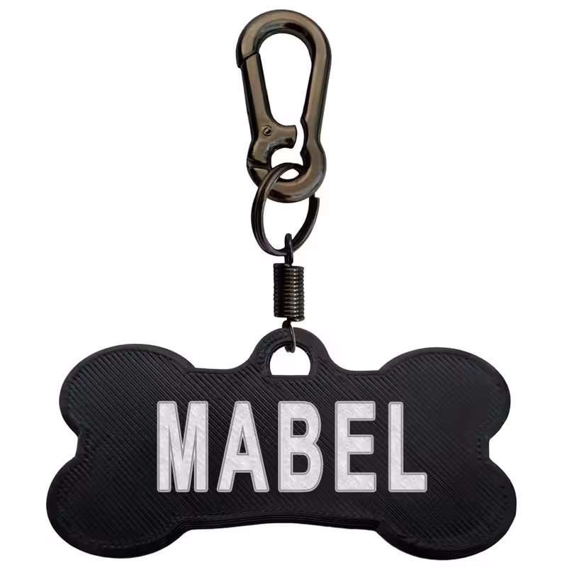 پلاک شناسایی سگ مدل Mabel | چاوه