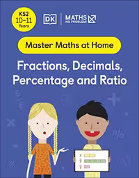خرید و دانلود نسخه کامل کتاب Maths — No Problem! Fractions, Decimals, Percentage and Ratio, Ages 10-11 (Key Stage 2)