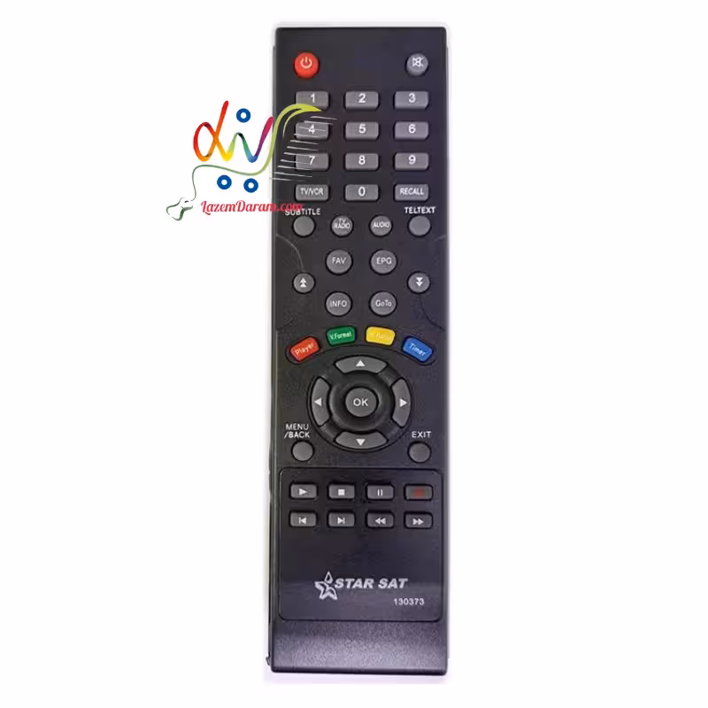 کنترل گیرنده دیجیتال استارست 130373