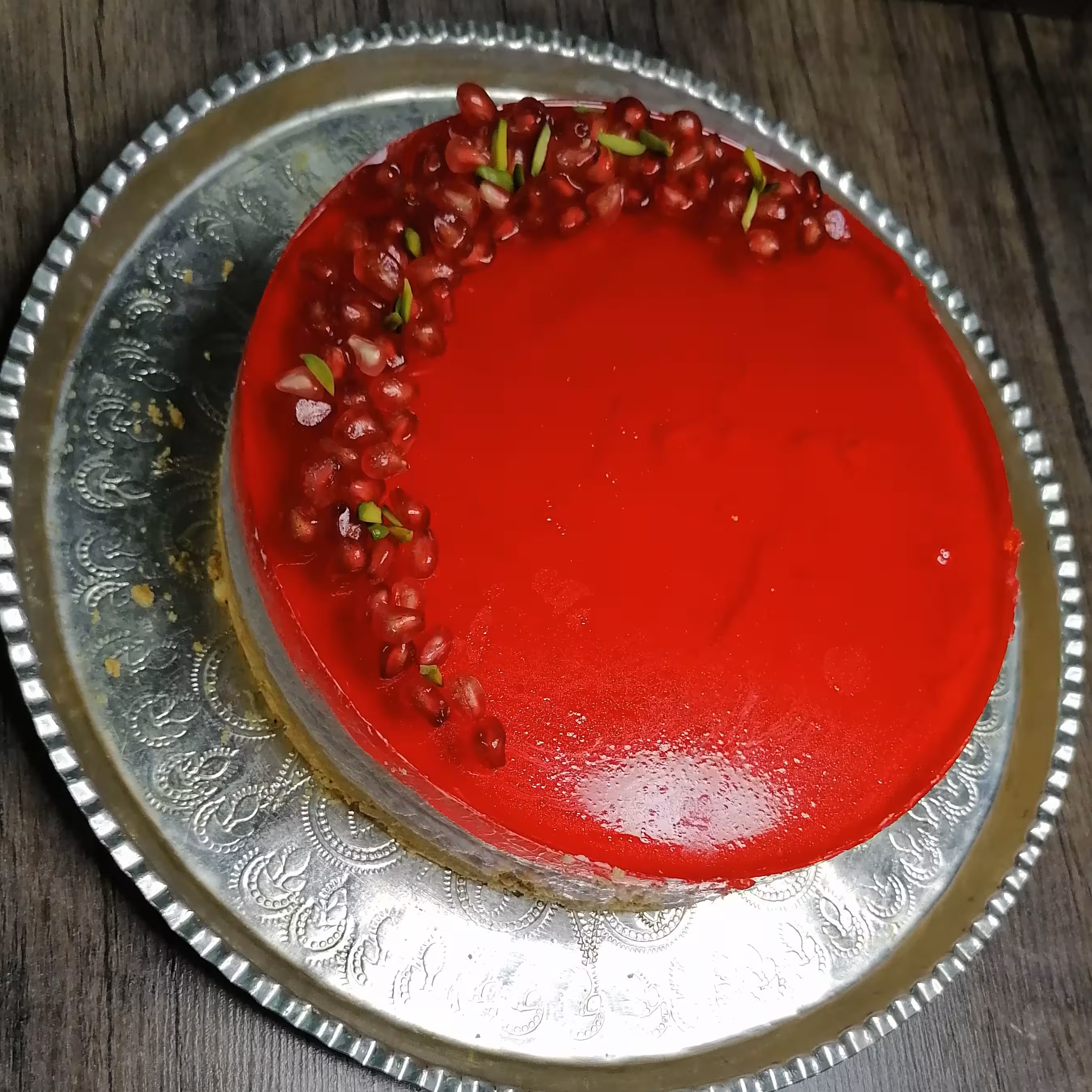 چیزکیک انار