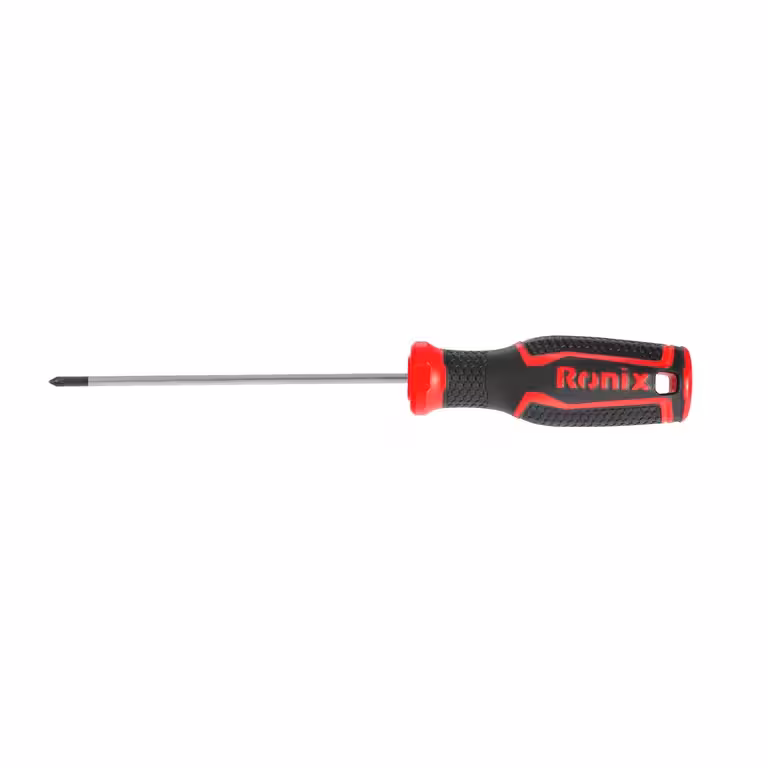 پیچ گوشتی چهارسو 3×100 پلاستیکی دو رنگ رونیکس RH-2841