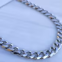 زنجیر کارتیر مردانه 10 میل براق 60 سانتی