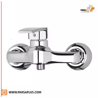 شیر توالت دوان مدل تریفا کروم