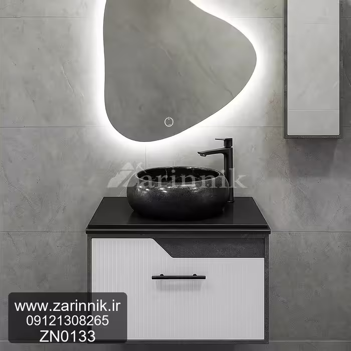 روشویی مدرن، برند زرین، مدل نیک، کد ZN0133