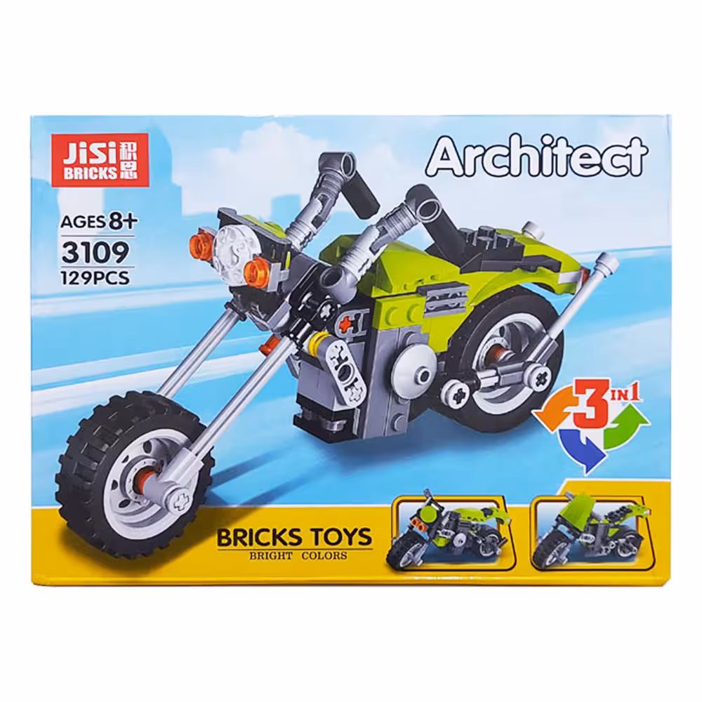 ساختنی لگو موتور مدل Brick 3109