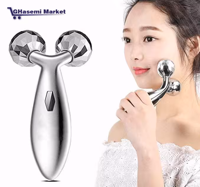 ماساژور صورت وبدن گونه ساز 3TDبعدی مدل 2023چرخشی 360درجه