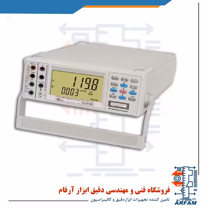 مولتی متر و LCR رومیزی با کارت SD لترون LUTRON DM-9972SD